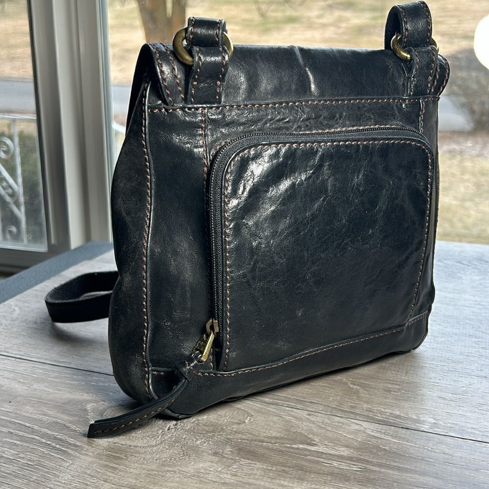 Fossil cute bag, tote purse chocolate brown - Picture 3 of 6
